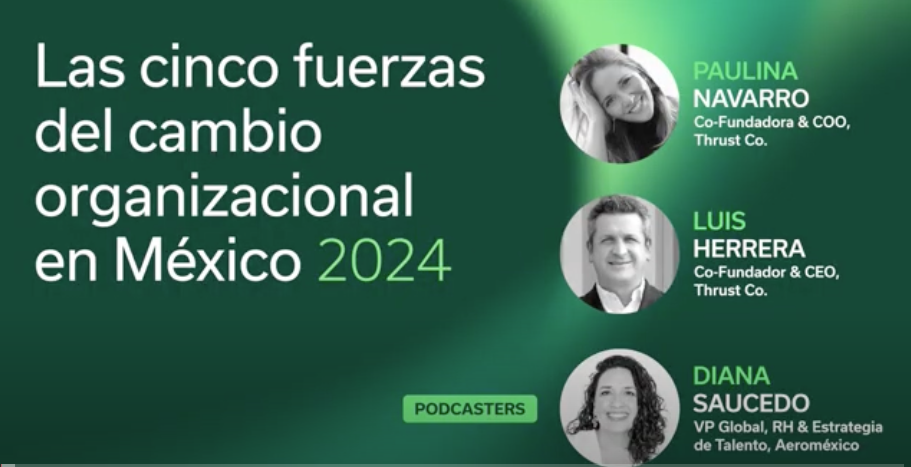 Las cinco fuerzas del cambio organizacional en México, Diana Saucedo | NEO